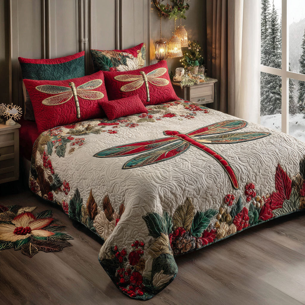 Holiday Winglight -Piece Quilted Bedding Set VTQ-Myprintsy
