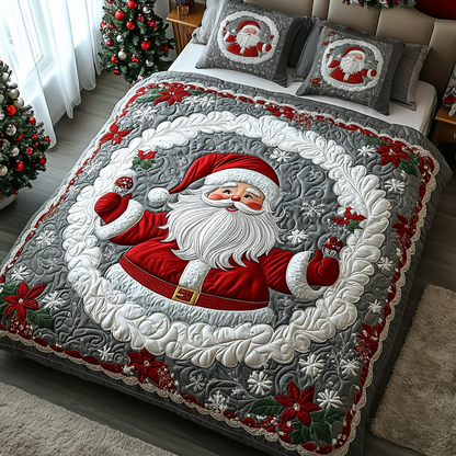 Holly Jolly Night -Piece Quilted Bedding Set VTQ-Myprintsy