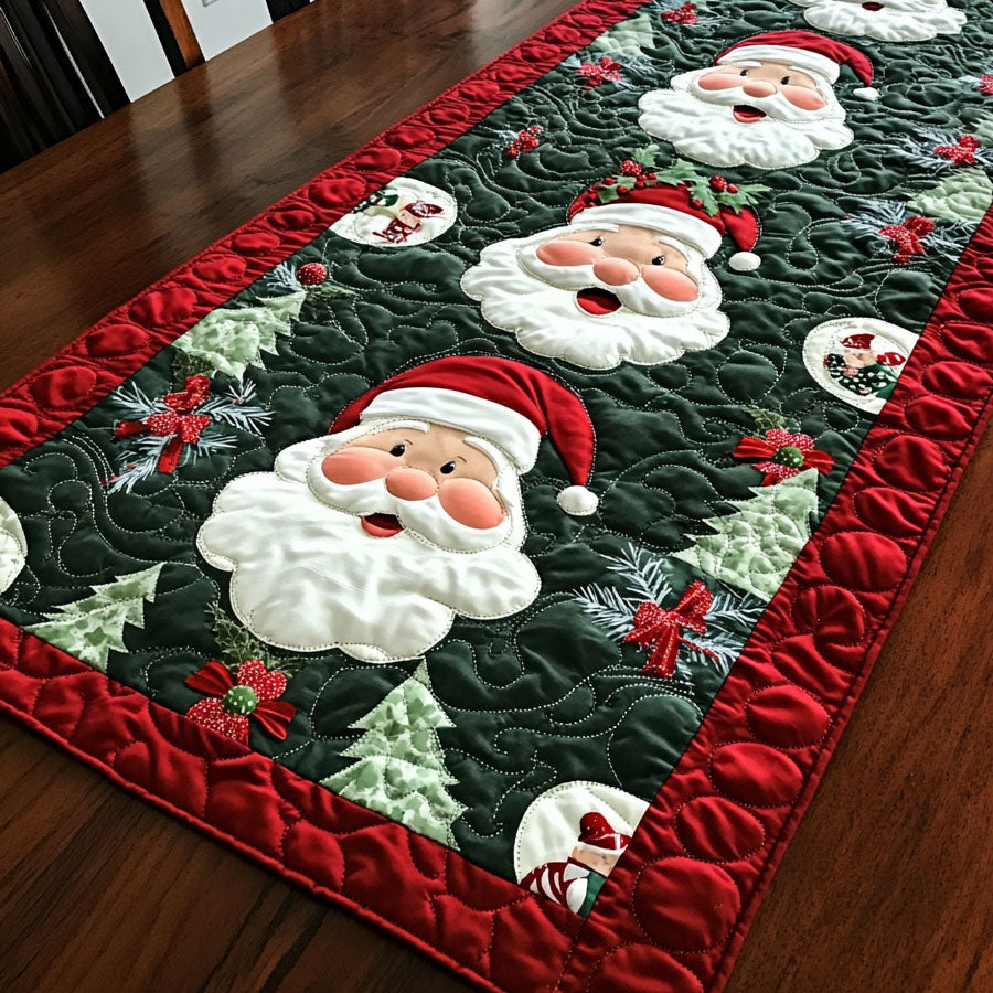 Holly Jolly Quilted Table Runner VTQ-Myprintsy