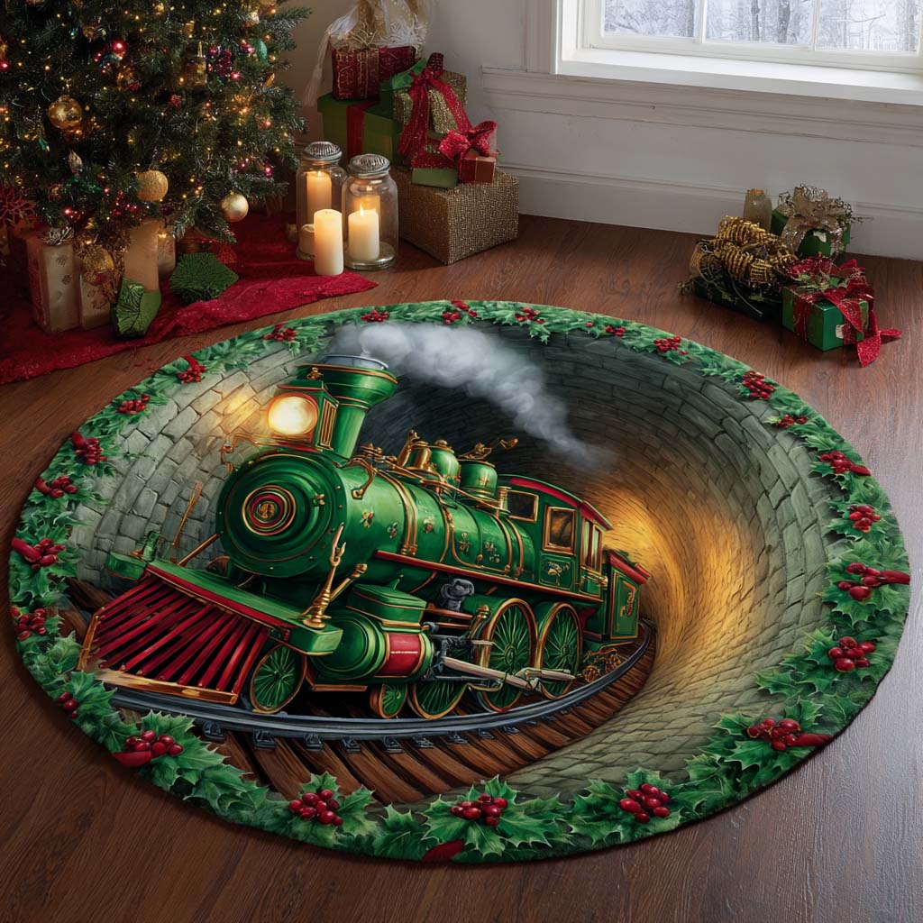 Holly Steamliner Round Carpet VTQ-Myprintsy