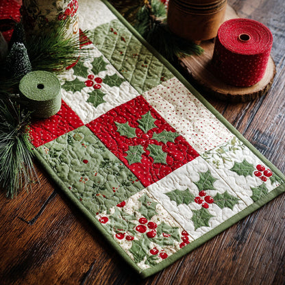 Hollyberry Lane Quilted Table Runner VTQ-Myprintsy