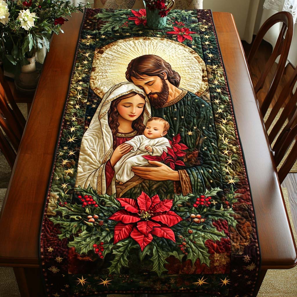 Holy Family Grace Quilted Table Runner VTQ-Myprintsy