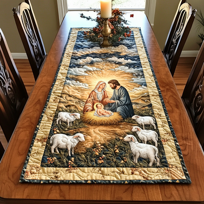 Holy Family Quilted Table Runner VH VTQ-Myprintsy