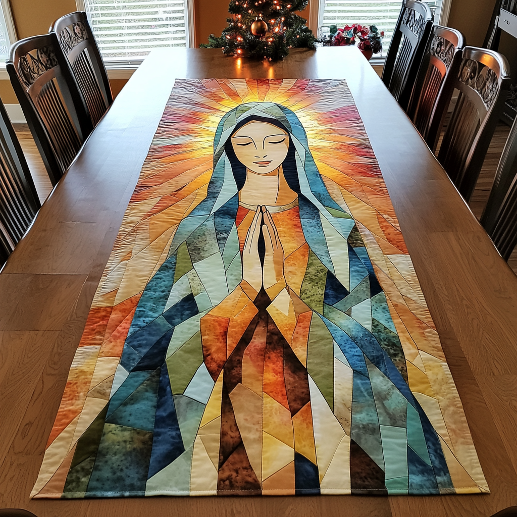 Holy Grace Quilted Table Runner VTQ-Myprintsy