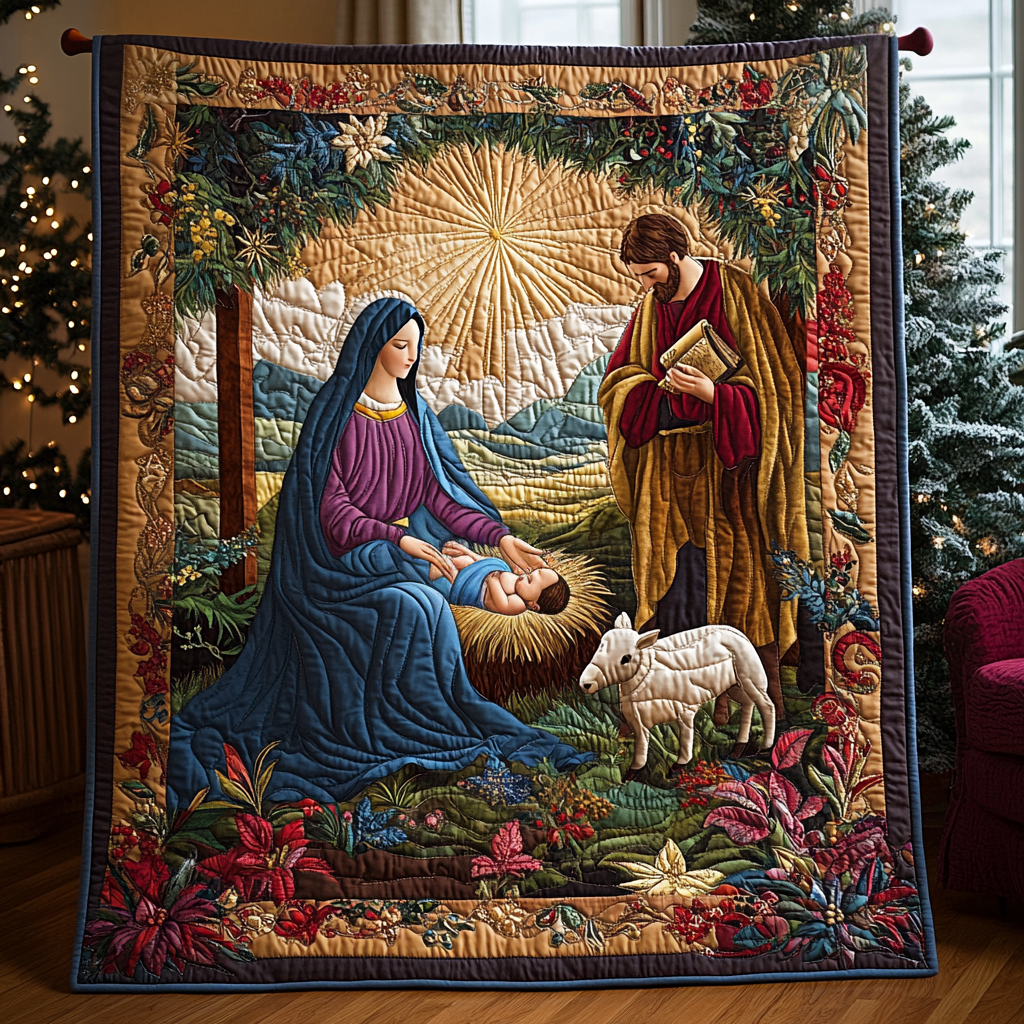 Holy Infant Quilted Blanket VTQ-Myprintsy