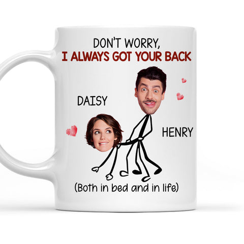 I Always Got Your Back - Personalized Coffee Mug-Myprintsy