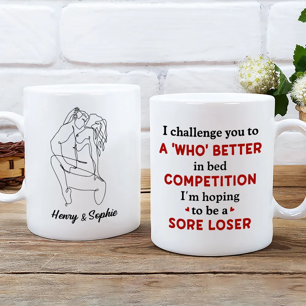 I Challenge You To A "Who" Better - Personalized Coffee Mug-Myprintsy