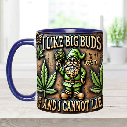 I Like Big Buds - Personalized Weed Accent Mug-Myprintsy