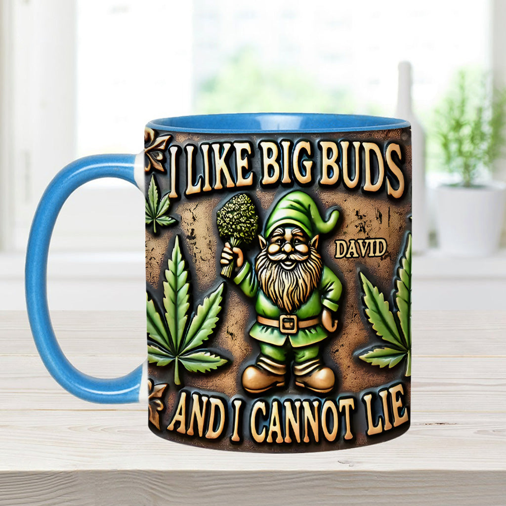 I Like Big Buds - Personalized Weed Accent Mug-Myprintsy