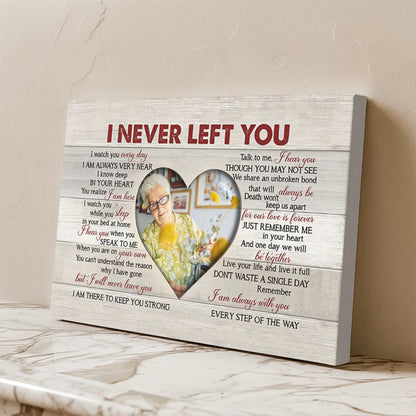 I Never Left You - Personalized Wrapped Canvas-Myprintsy