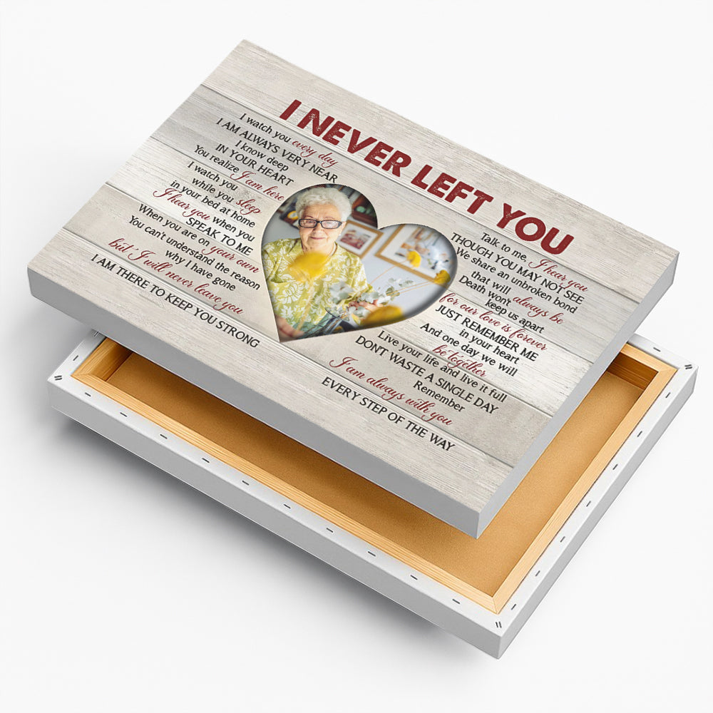 I Never Left You - Personalized Wrapped Canvas-Myprintsy