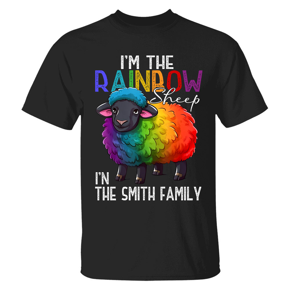 I'm The Rainbow In Family - Personalized Shirt-Myprintsy