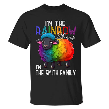 I'm The Rainbow In Family - Personalized Shirt-Myprintsy