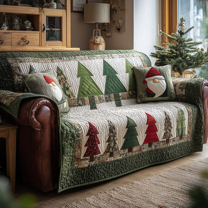 Into The Pines Quilted Sofa Cover VTQ-Myprintsy