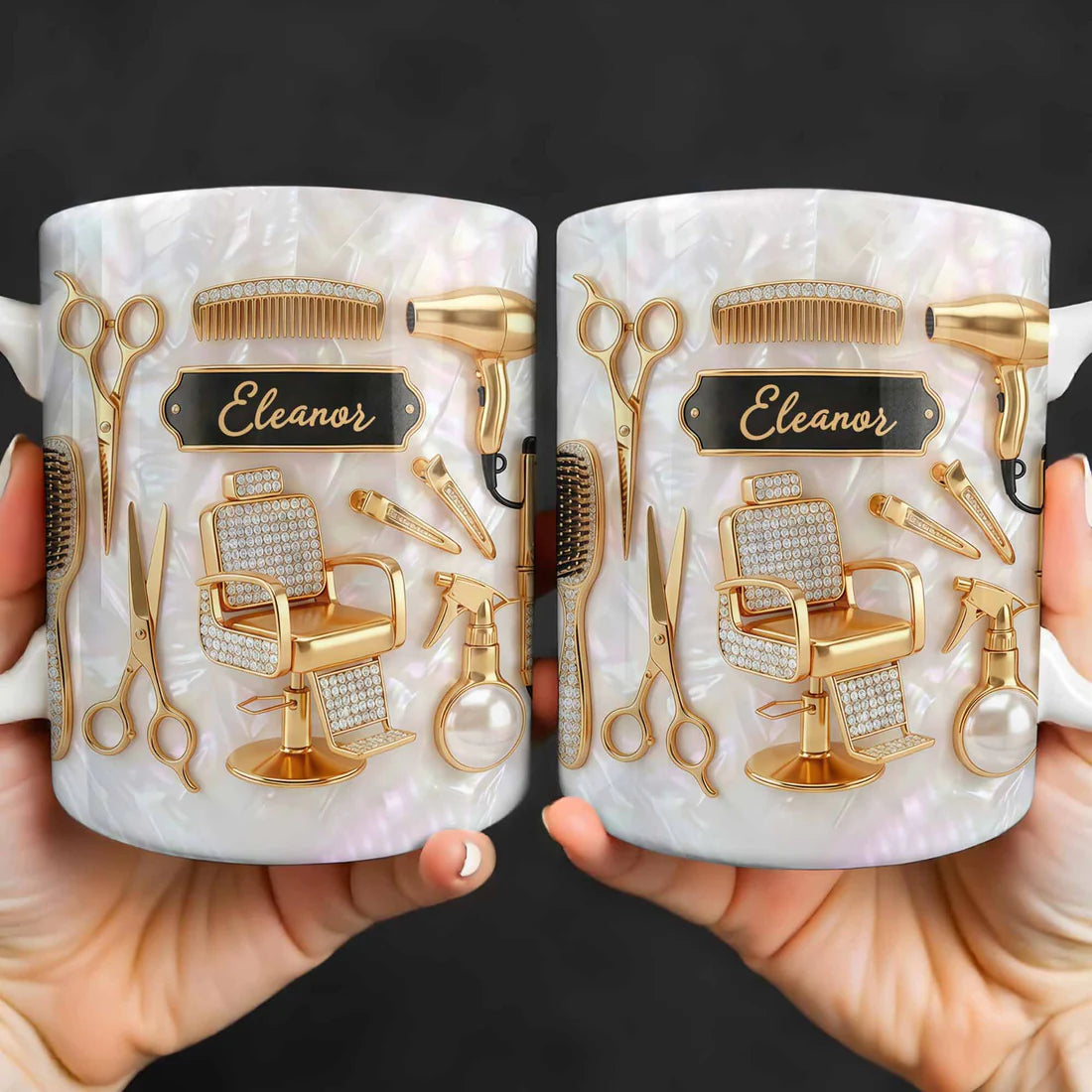 Master of Style - Personalized Coffee Mug - Gift for Hairstylist Lovers