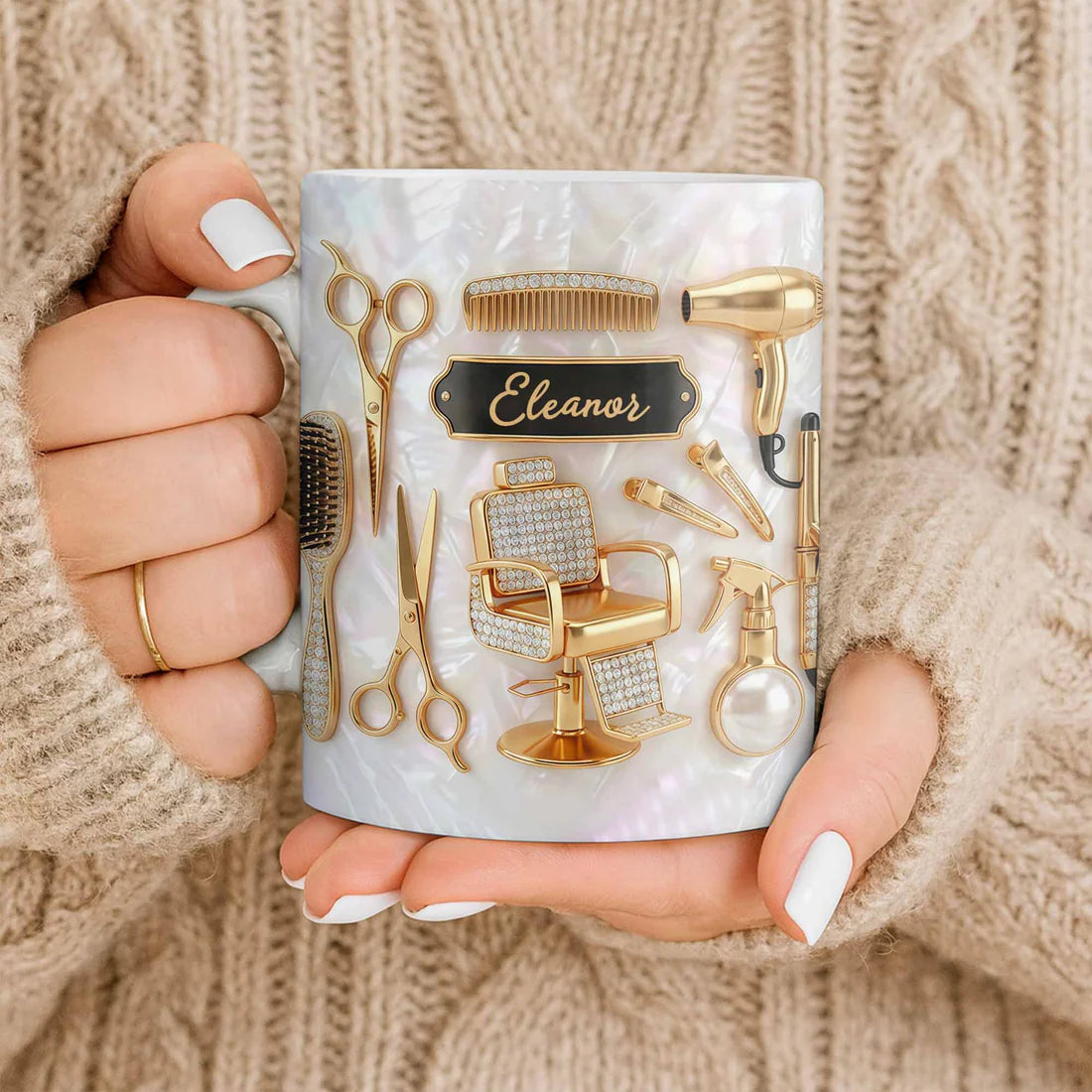 Master of Style - Personalized Coffee Mug - Gift for Hairstylist Lovers