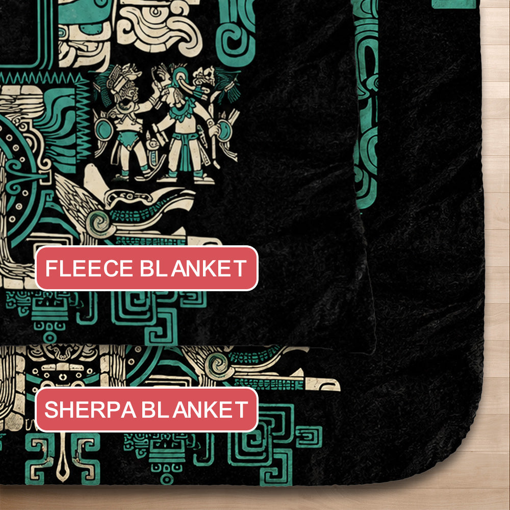 Jaguar Warrior Blanket-Myprintsy