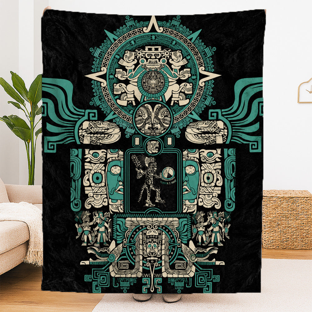 Jaguar Warrior Blanket-Myprintsy