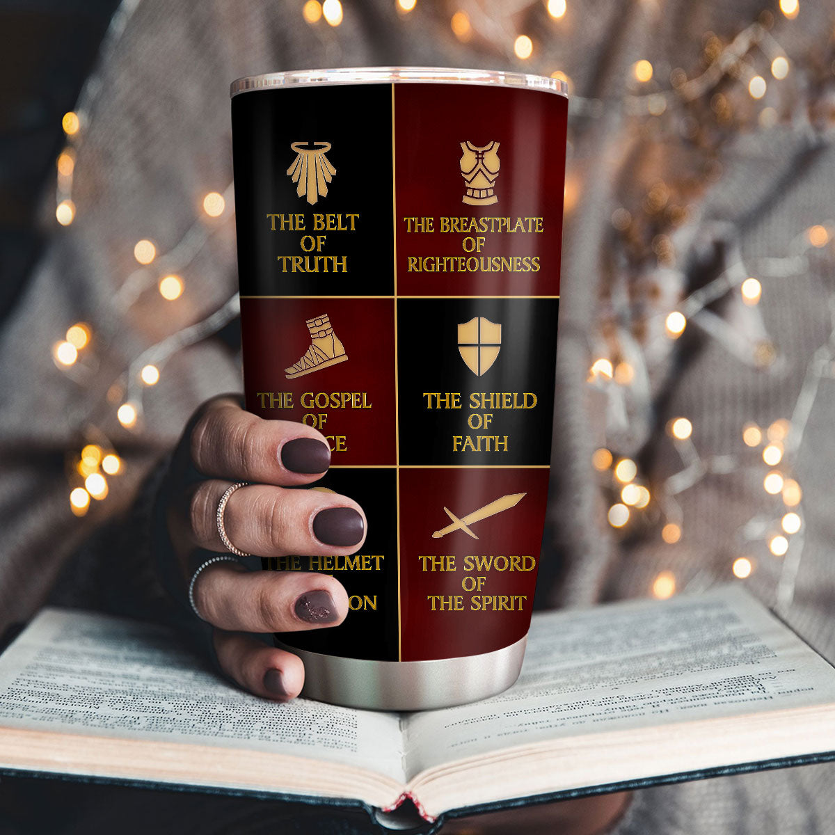Jesuspirit, The Gospel of Peace - Personalized Stainless Steel Tumbler-Myprintsy