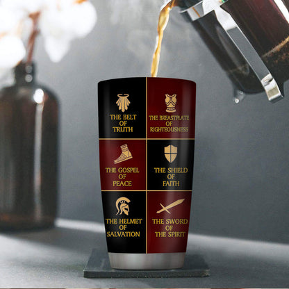 Jesuspirit, The Gospel of Peace - Personalized Stainless Steel Tumbler-Myprintsy