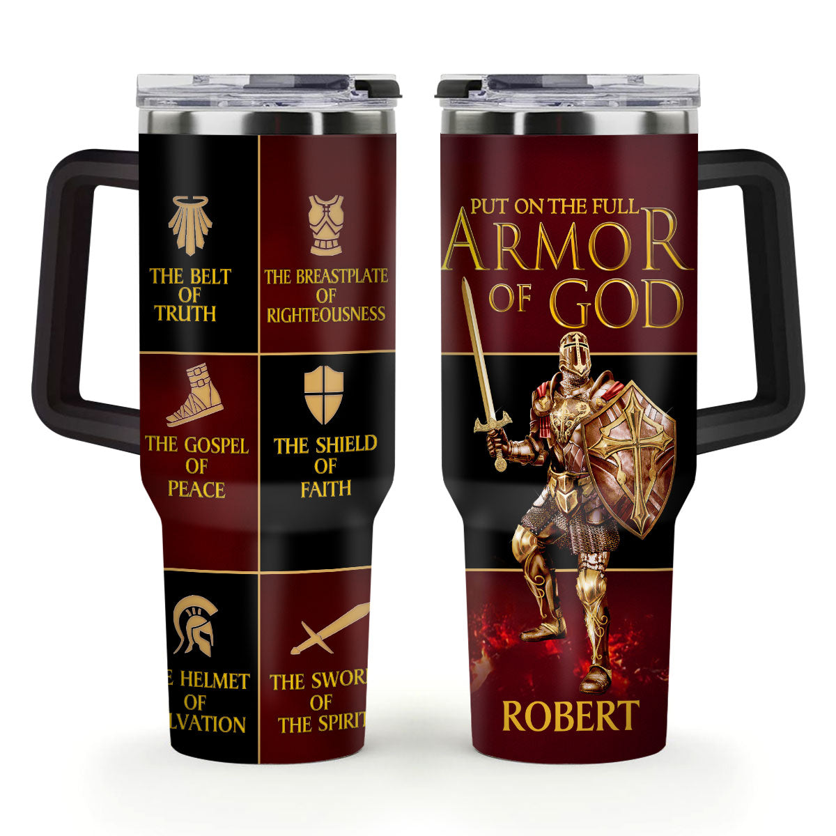 Jesuspirit, The Gospel of Peace - Personalized Stainless Steel Tumbler 40oz-Myprintsy