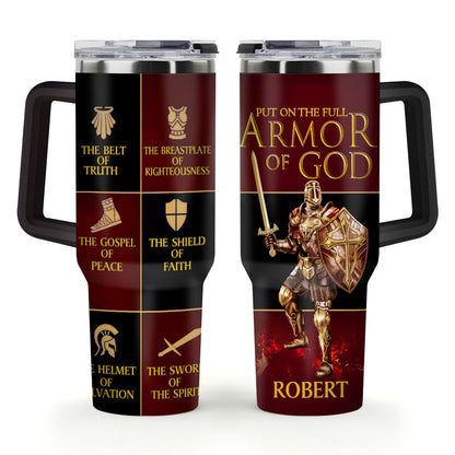Jesuspirit, The Gospel of Peace - Personalized Stainless Steel Tumbler 40oz-Myprintsy