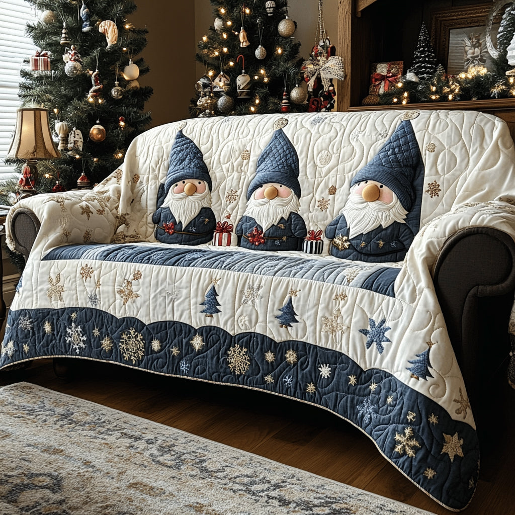 Jingle Beard Quilted Sofa Cover VTQ-Myprintsy
