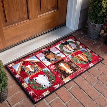 Jingle Riders Doormat VTQ-Myprintsy