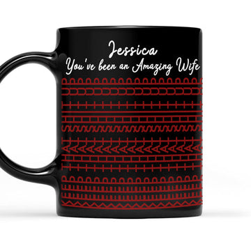 Keep That Sht Up You've Been An Amazing Wife Mug - Personalized Coffee Mug-Myprintsy