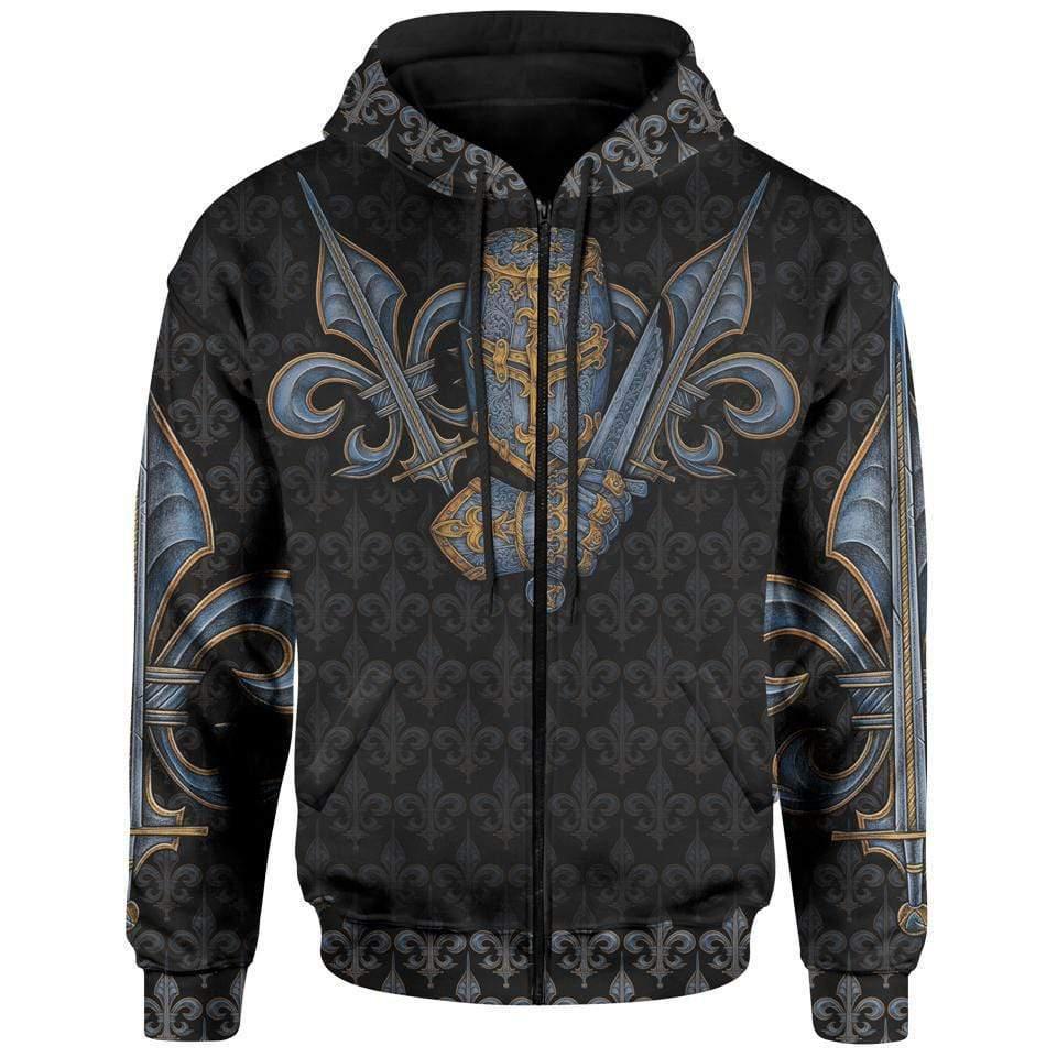 Knight Zip Hoodie