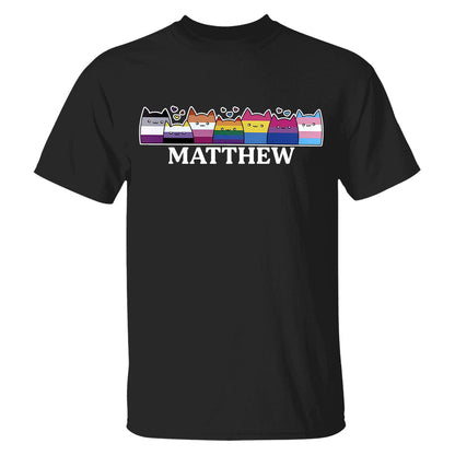 LGBTQ+ Pride Cat Parade - Personalized Shirt-Myprintsy
