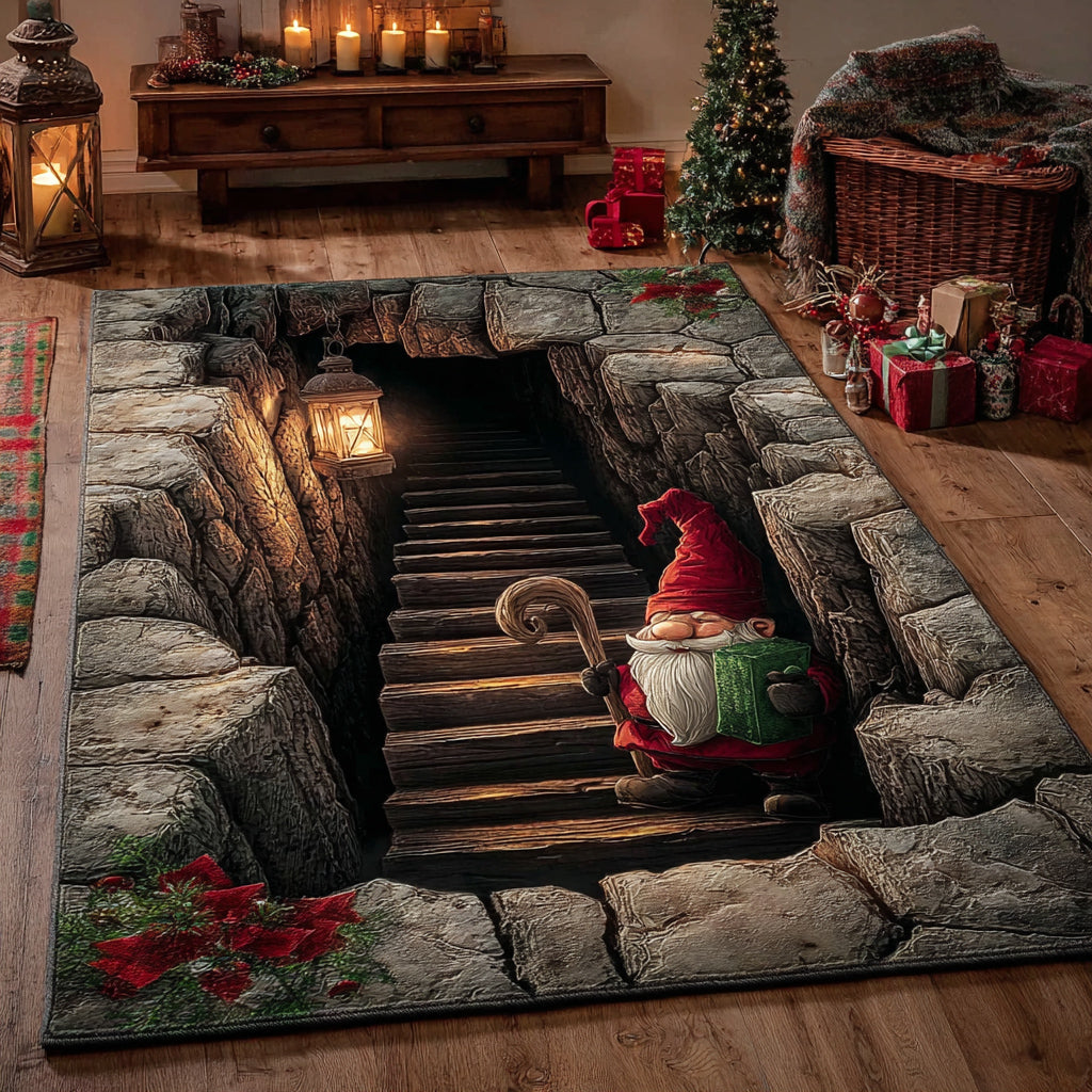 Lantern Gnome Area Rug VTQ-Myprintsy