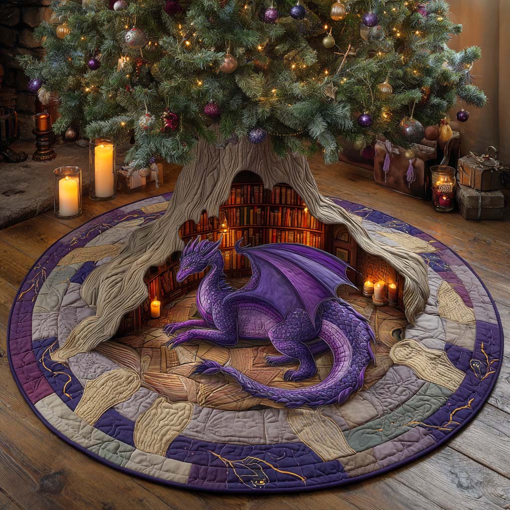 Lorekeeper Haven Quilted Tree Skirt-Myprintsy