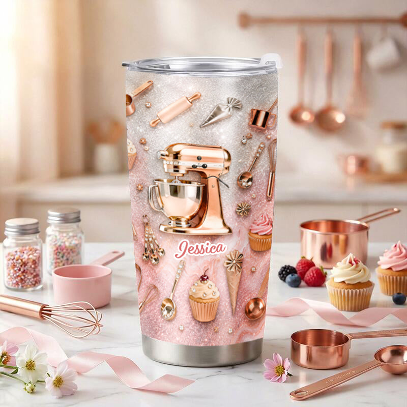 Love Baking - Personalized Baking Tumbler Baking Lovers-Myprintsy