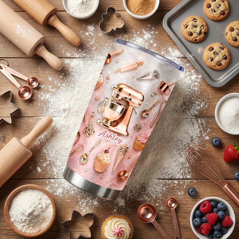 Love Baking - Personalized Baking Tumbler Baking Lovers-Myprintsy