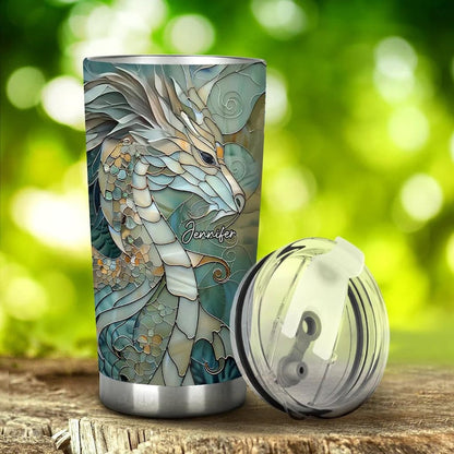 Love Dragons - Personalized Dragon Tumbler-Myprintsy