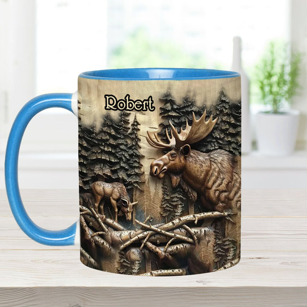 Love Hunting - Personalized Hunting Accent Mug-Myprintsy
