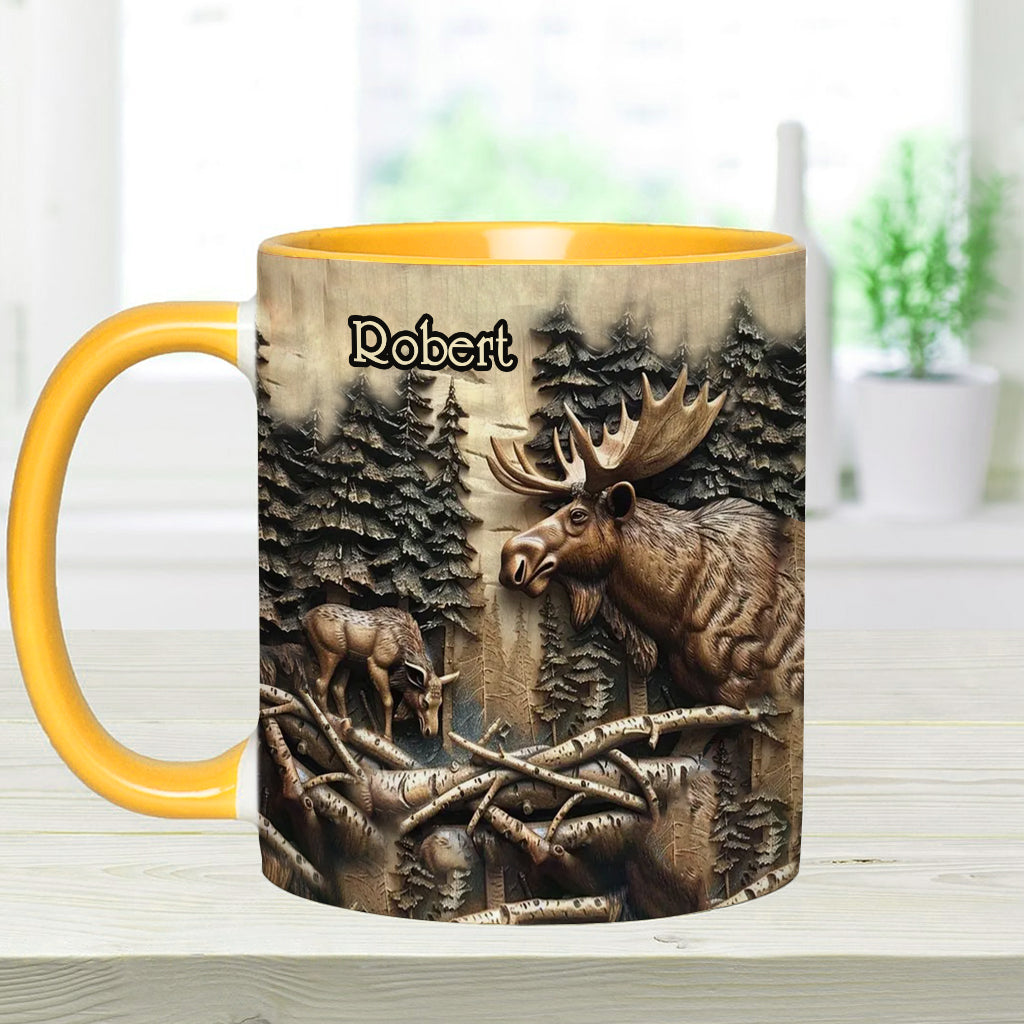 Love Hunting - Personalized Hunting Accent Mug-Myprintsy
