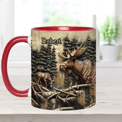 Love Hunting - Personalized Hunting Accent Mug-Myprintsy