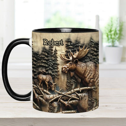 Love Hunting - Personalized Hunting Accent Mug-Myprintsy