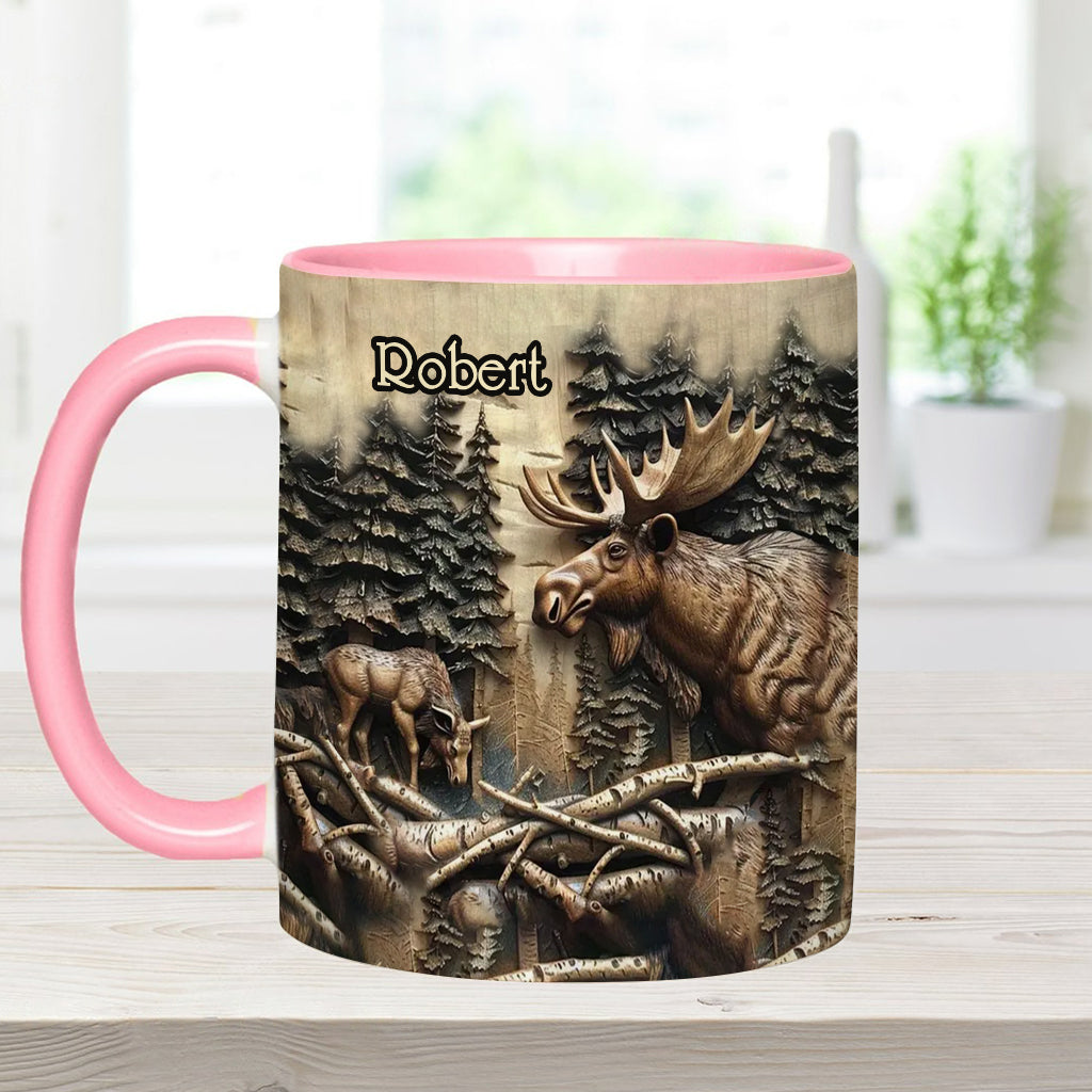 Love Hunting - Personalized Hunting Accent Mug-Myprintsy