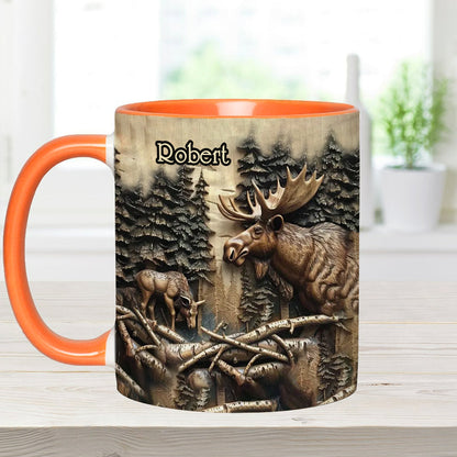 Love Hunting - Personalized Hunting Accent Mug-Myprintsy