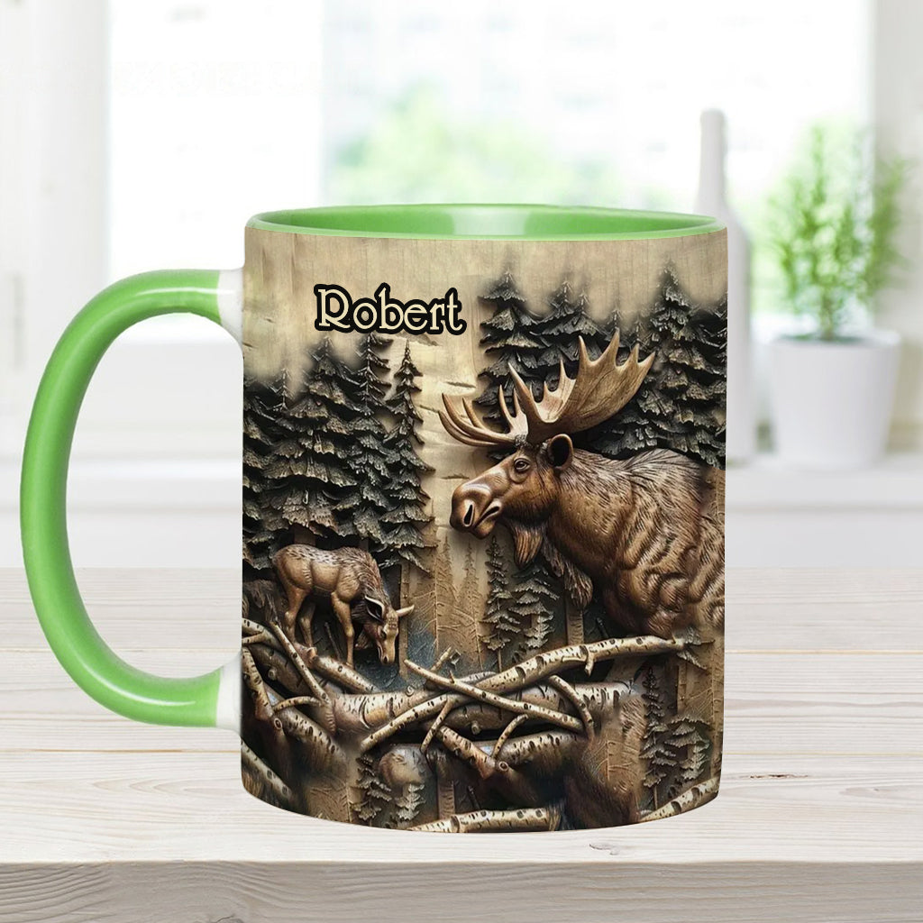 Love Hunting - Personalized Hunting Accent Mug-Myprintsy