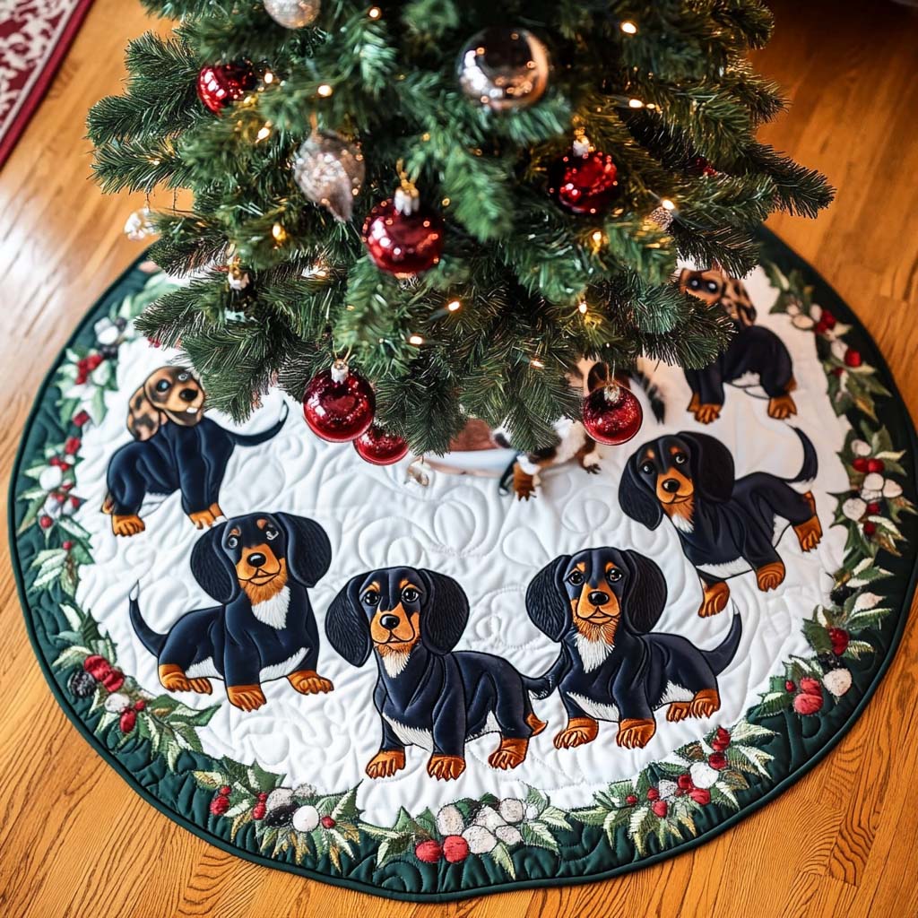 Lowrider Legends Christmas Quilted Tree Skirt-Myprintsy