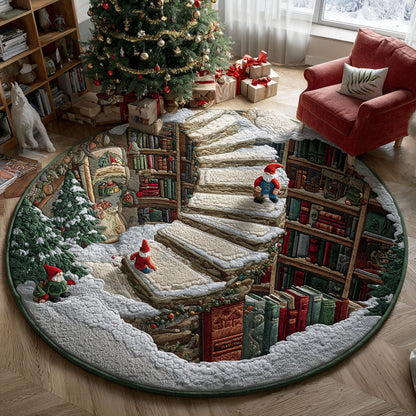 Magic Bookpath Quilted Round Mat VTQ-Myprintsy
