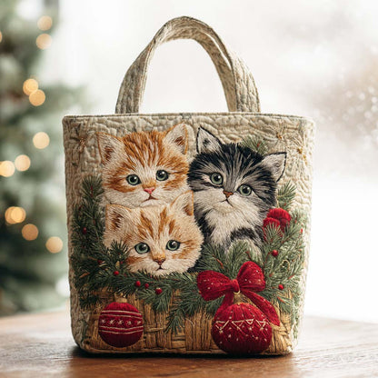 Magic Cat Quilted Tote Bag VTQ-Myprintsy