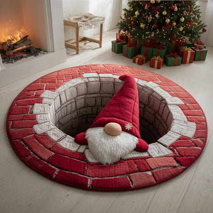 Magic Gnome Quilted Round Mat VTQ-Myprintsy