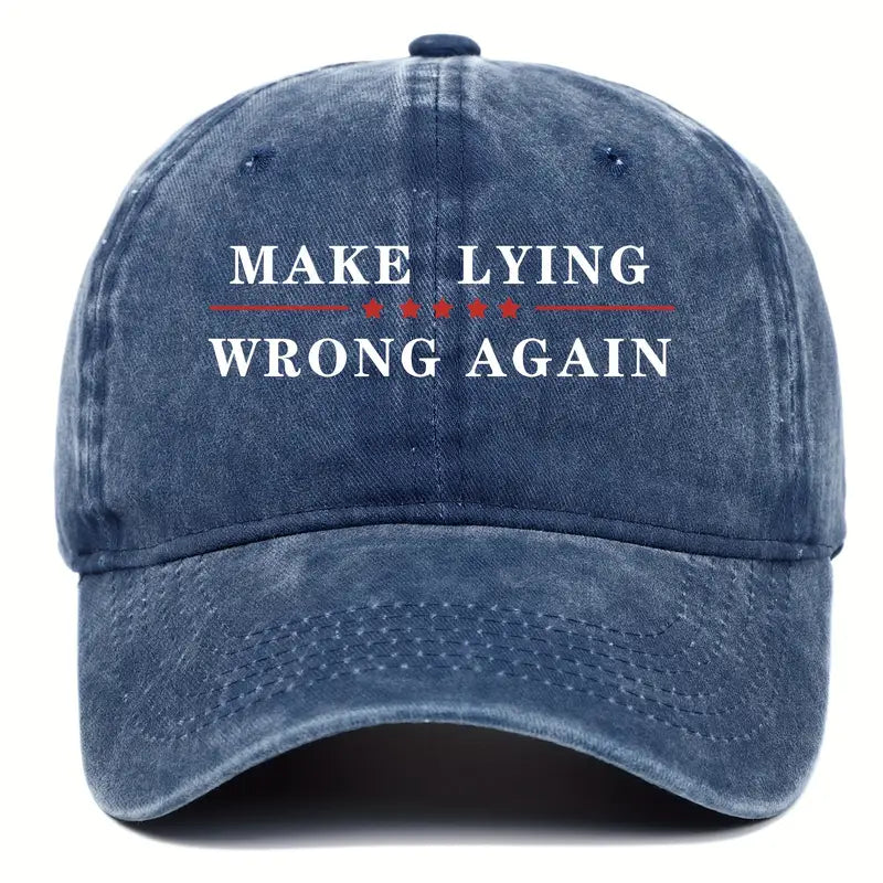 Make Lying Wrong Again - Classic Cap-Myprintsy