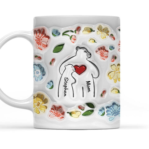 Mama Bear - Personalized 3D Mug-Myprintsy