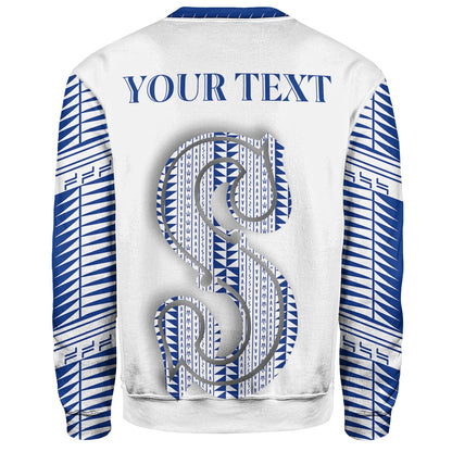 Samoa Custom Personalised Sweatshirt Manu Samoa